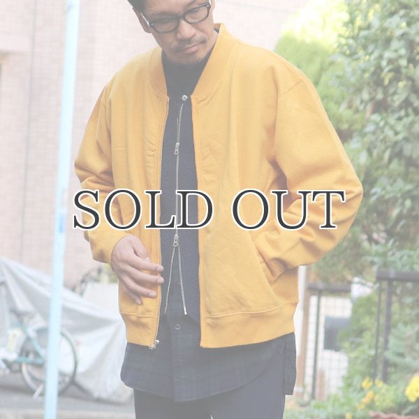 画像2: 【RE PRICE / 価格改定】MAYO SPRUCE(メイヨースプルース）14.81oz スウェットZIPジャケット (2)