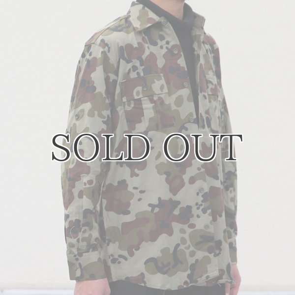 画像13: DEAD STOCK / Romania Military M94 Fleck Camo Field Shirt（ルーマニア軍 M94 フレックカモ フィールドシャツ） (13)