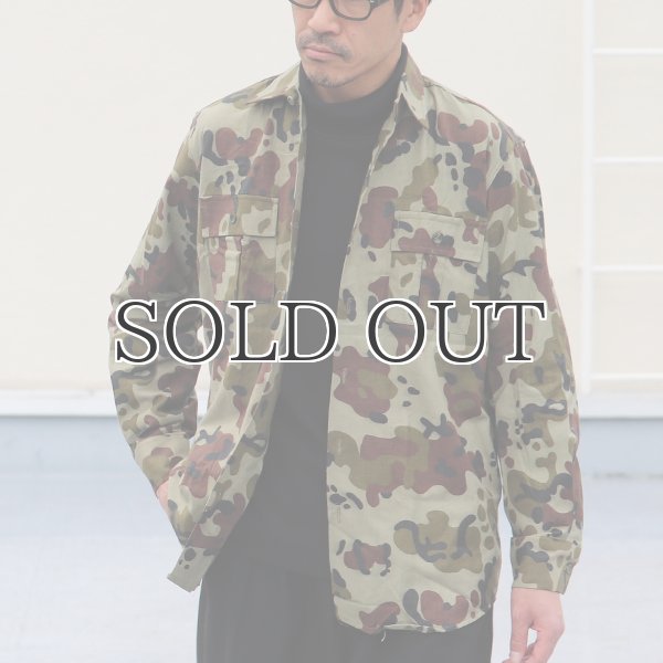 画像3: DEAD STOCK / Romania Military M94 Fleck Camo Field Shirt（ルーマニア軍 M94 フレックカモ フィールドシャツ） (3)