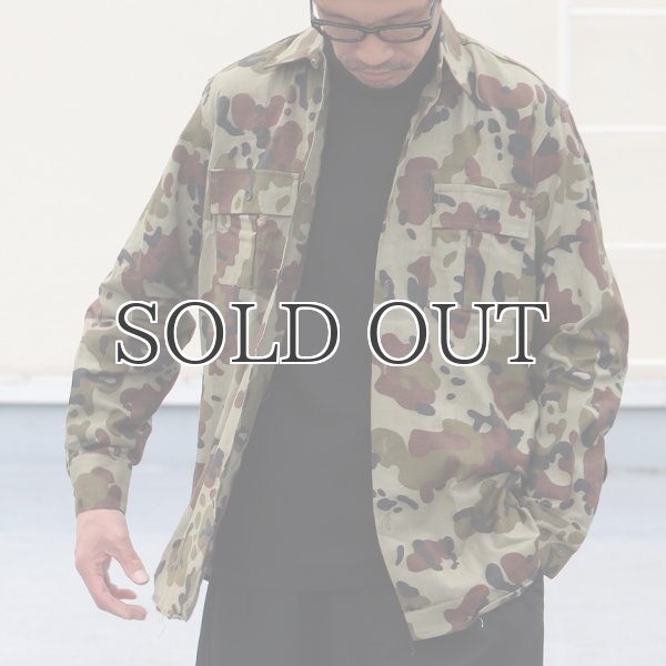 画像4: DEAD STOCK / Romania Military M94 Fleck Camo Field Shirt（ルーマニア軍 M94 フレックカモ フィールドシャツ） (4)