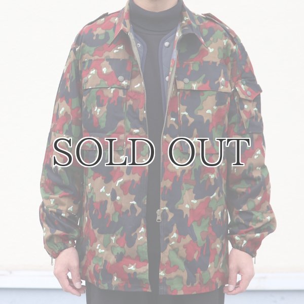 画像9: DEAD STOCK / Swiss Army M83 AlpenflagCamo Jacket(スイス軍 M83 アルペンカモジャケット) (9)