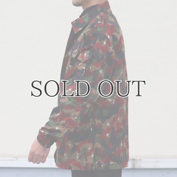 画像11: DEAD STOCK / Swiss Army M83 AlpenflagCamo Jacket(スイス軍 M83 アルペンカモジャケット) (11)