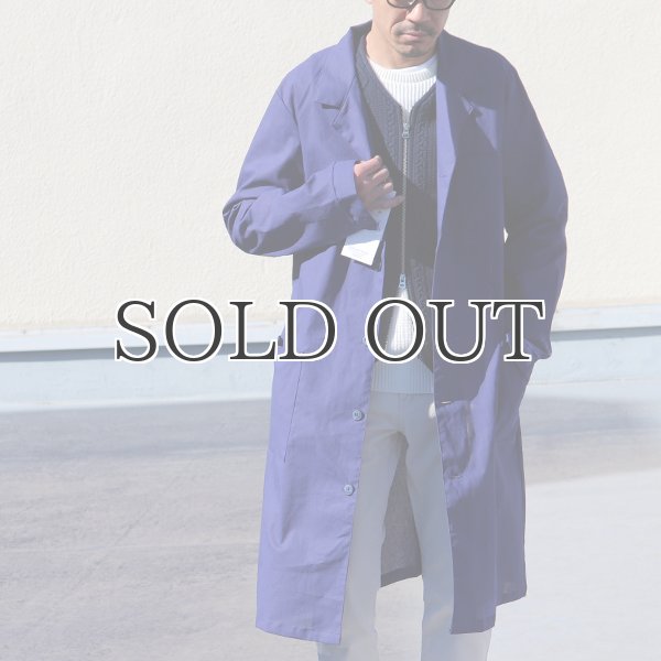 画像10: DEAD STOCK / Otavan Trebon Work Long Coat（オタバン トレボン社製ワークコート） (10)