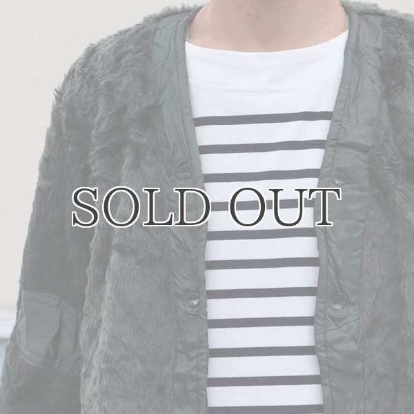 画像12: DEAD STOCK / Greek Army  Boa Liner Reversible Jacket(ギリシャ軍ボアライナーリバーシブルジャケット) (12)