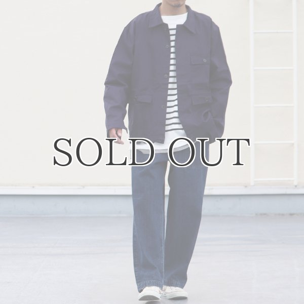 画像7: DEAD STOCK / ITALIA M.M.(MARINA MILITARE)  WORK JACKET(イタリア軍M.M. ワークジャケット) (7)