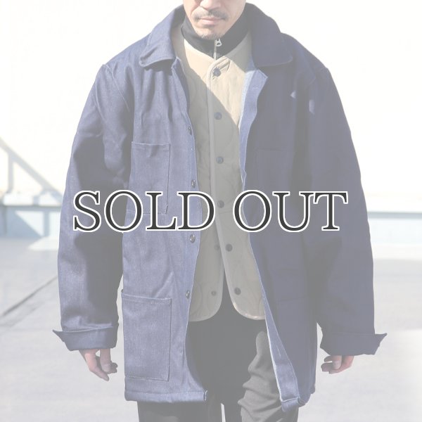 画像2: DEAD STOCK / US. Prisoner Denim Coverall（US.プリズナー・デニムカバーオール ） (2)