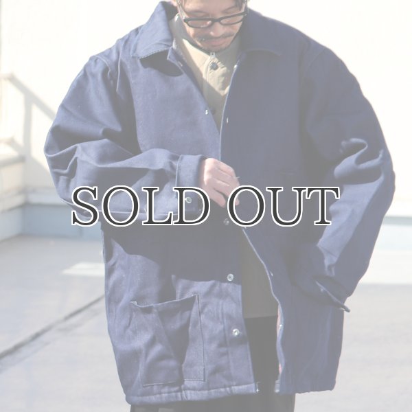 画像4: DEAD STOCK / US. Prisoner Denim Coverall（US.プリズナー・デニムカバーオール ） (4)