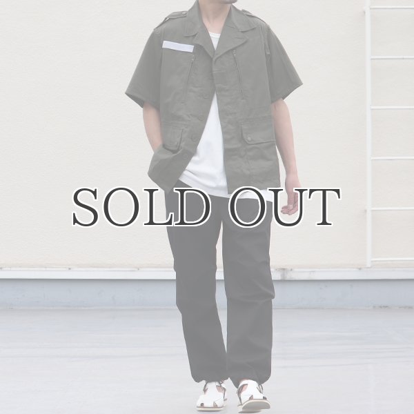画像7: DEAD STOCK / French Army F-1 Field Short Sleeves Jacket（フランス軍 F-1 フィールド 半袖 ジャケット） (7)