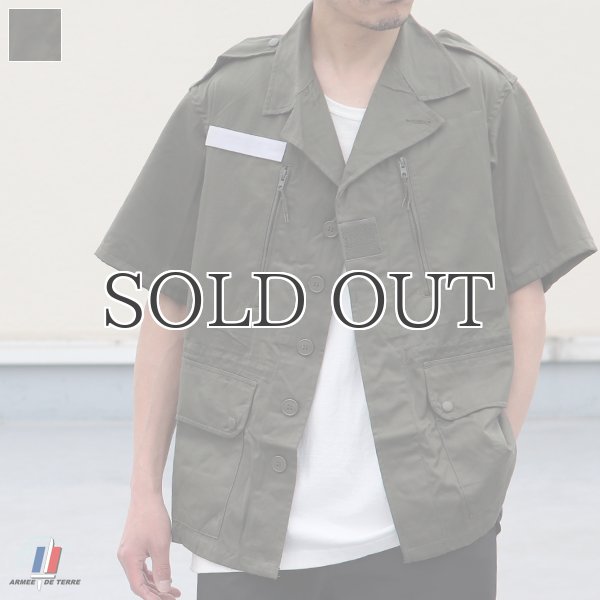 画像1: DEAD STOCK / French Army F-1 Field Short Sleeves Jacket（フランス軍 F-1 フィールド 半袖 ジャケット） (1)