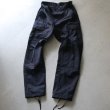 画像5: ”TROUSERS BLACK357”BDUリップストップカーゴパンツ / デッドストック (5)