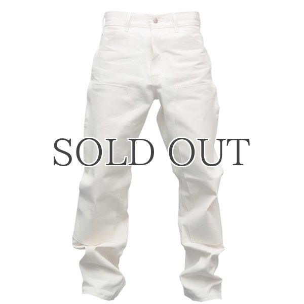 画像12: ダブルニーペインターツイルパンツ / ROUND HOUSE (12)