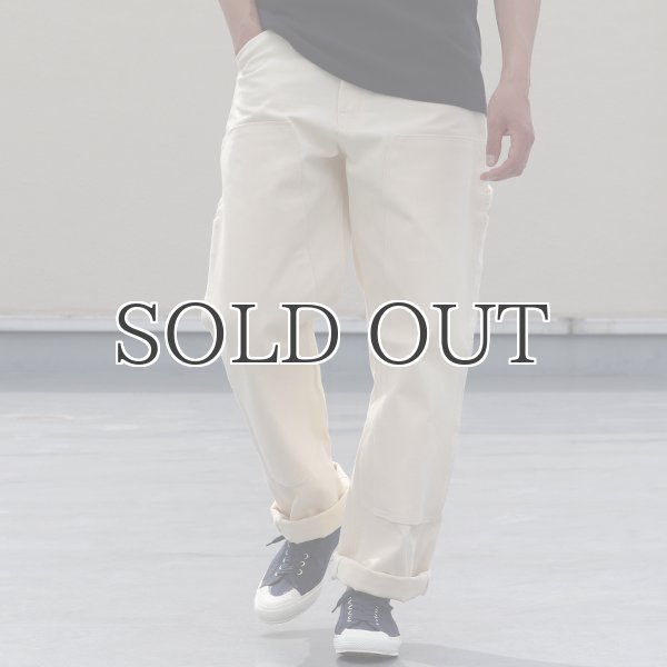 画像9: ダブルニーペインターツイルパンツ / ROUND HOUSE (9)