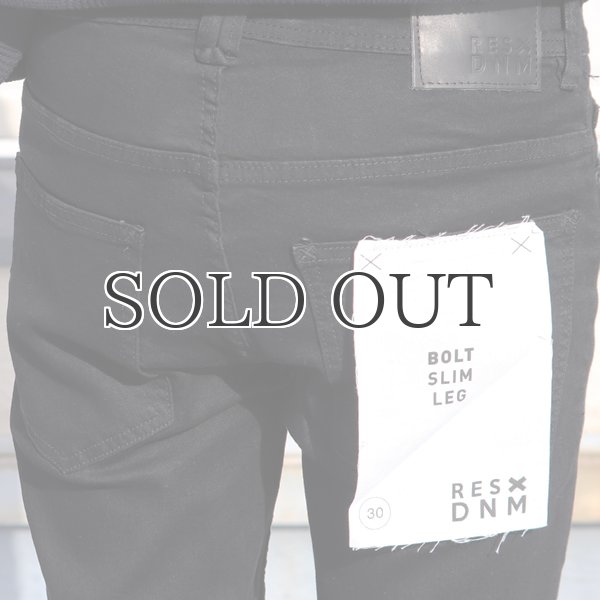 画像11: BOLT/BLACKOUT【RM-1102BLA】【送料無料】 / RES DENIM (11)