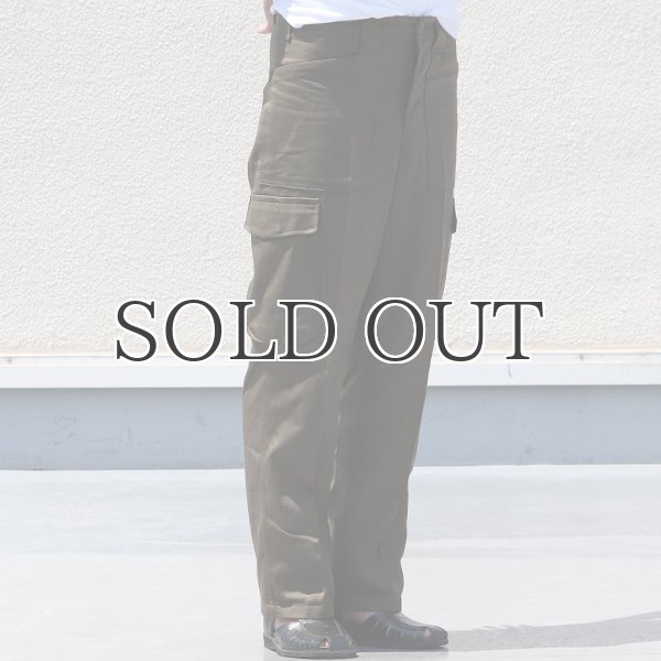 画像14: DEAD STOCK / AUSTRIA ARMY FATIGUE CARGO PANTS(オーストリア軍ファティーグカーゴパンツ)/ デッドストック (14)