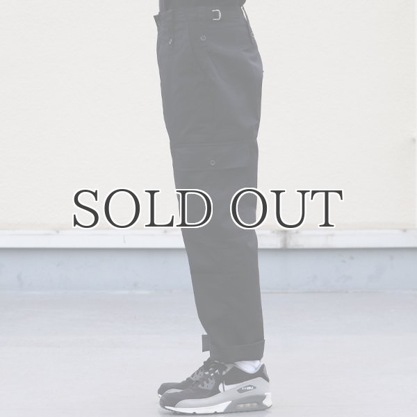画像14: DEAD STOCK / Royal armyTROUSERS MEN'S light weight BLACKS(イギリス軍 ライトウェイトトラウザーズ)/ デッドストック (14)