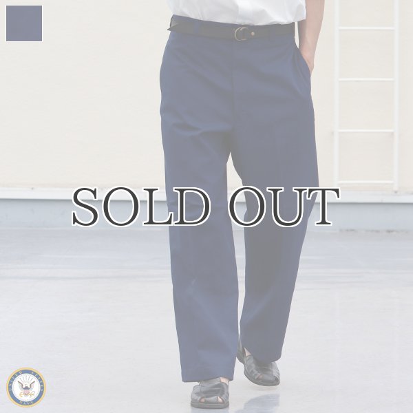 【週末セール】実物US NAVY Utility Trousers USA US NAVY Men SDB Jumper Trouser + Zipper Male Enlisted Dress