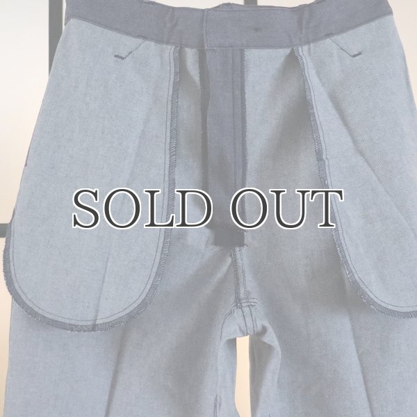 画像19: DEAD STOCK /  FRENCH MILITARY Denim Trousers（フランス軍デニムトラウザーズ） (19)