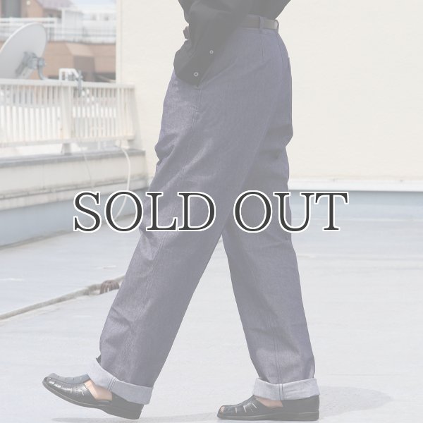 画像5: DEAD STOCK /  FRENCH MILITARY Denim Trousers（フランス軍デニムトラウザーズ） (5)