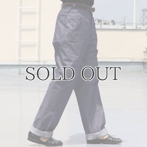 画像6: DEAD STOCK /  FRENCH MILITARY Denim Trousers（フランス軍デニムトラウザーズ） (6)