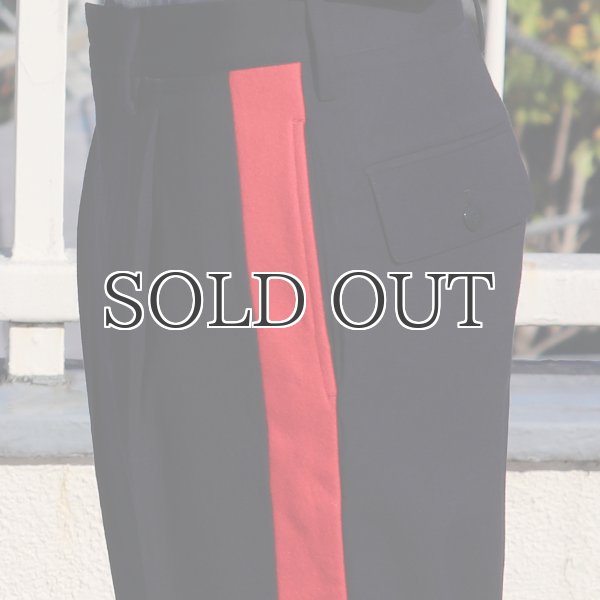 画像19: DEAD STOCK / ITALIAN ARMY CARABINIERI SIDE LINE PANTS（イタリア軍 カラビニエリ 側章パンツ） (19)
