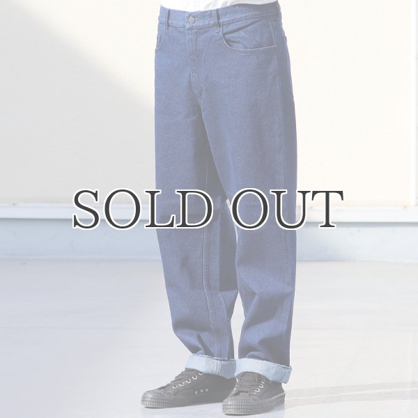 画像9: DEAD STOCK / ITALIA M.M.(MARINA MILITARE) 5Pocket Work Denim Pants(イタリア軍M.M. 5ポケット デニムワークパンツ) (9)