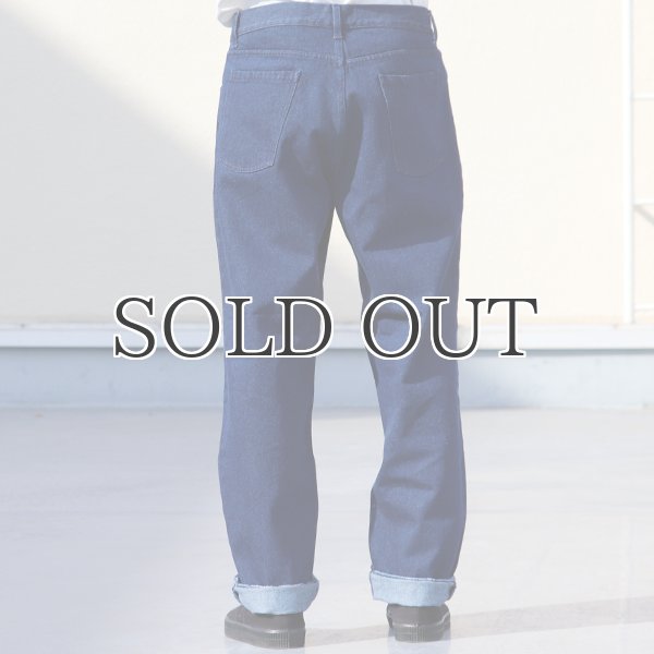 画像11: DEAD STOCK / ITALIA M.M.(MARINA MILITARE) 5Pocket Work Denim Pants(イタリア軍M.M. 5ポケット デニムワークパンツ) (11)