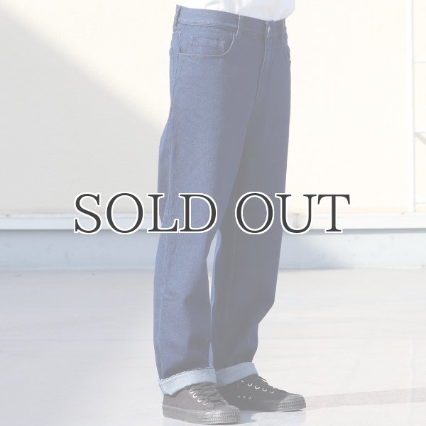 画像12: DEAD STOCK / ITALIA M.M.(MARINA MILITARE) 5Pocket Work Denim Pants(イタリア軍M.M. 5ポケット デニムワークパンツ) (12)