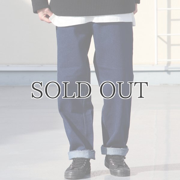 画像4: DEAD STOCK / ITALIA M.M.(MARINA MILITARE) 5Pocket Work Denim Pants(イタリア軍M.M. 5ポケット デニムワークパンツ) (4)