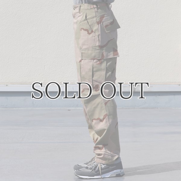 画像10: Dead Stock / US Army BDU TROUSER RIPSTOP DESERT CAMO(米軍 BDU 3Cデザートカモ カーゴパンツ) (10)