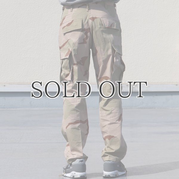 画像11: Dead Stock / US Army BDU TROUSER RIPSTOP DESERT CAMO(米軍 BDU 3Cデザートカモ カーゴパンツ) (11)