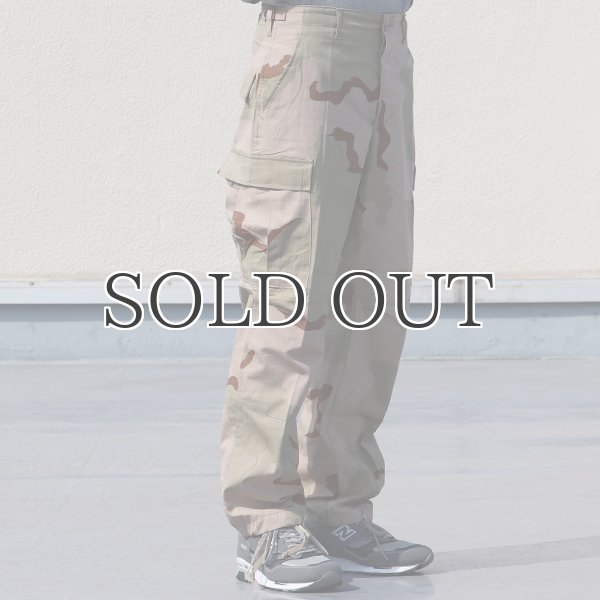 画像12: Dead Stock / US Army BDU TROUSER RIPSTOP DESERT CAMO(米軍 BDU 3Cデザートカモ カーゴパンツ) (12)