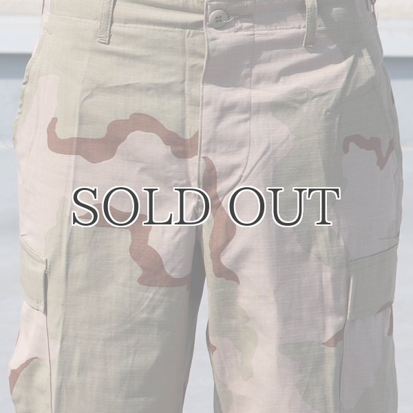 画像13: Dead Stock / US Army BDU TROUSER RIPSTOP DESERT CAMO(米軍 BDU 3Cデザートカモ カーゴパンツ) (13)