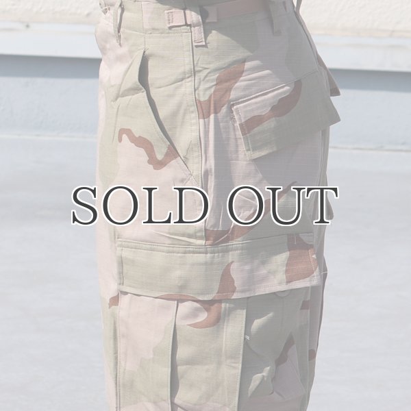 画像15: Dead Stock / US Army BDU TROUSER RIPSTOP DESERT CAMO(米軍 BDU 3Cデザートカモ カーゴパンツ) (15)