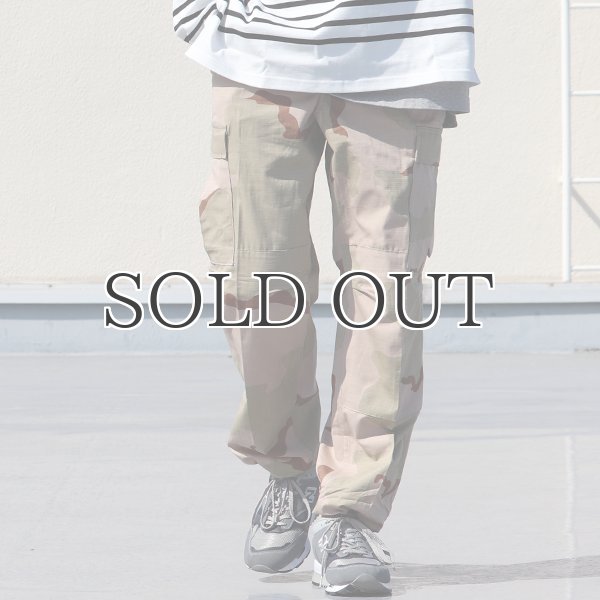 画像3: Dead Stock / US Army BDU TROUSER RIPSTOP DESERT CAMO(米軍 BDU 3Cデザートカモ カーゴパンツ) (3)