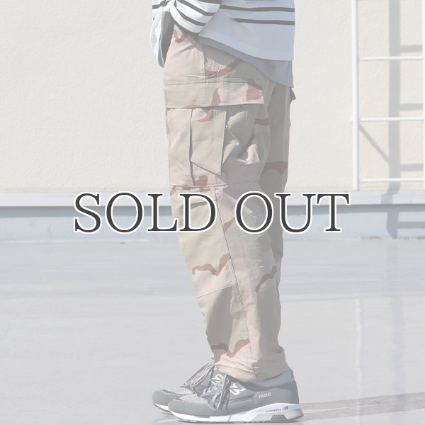画像6: Dead Stock / US Army BDU TROUSER RIPSTOP DESERT CAMO(米軍 BDU 3Cデザートカモ カーゴパンツ) (6)