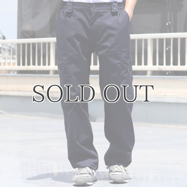 画像3: DEAD DEAD STOCK / FRENCH MILITALY POLICE SIDE ZIP CARGO PANTS（フランス軍 ミリタリーポリス サイドジップ カーゴパンツ） (3)
