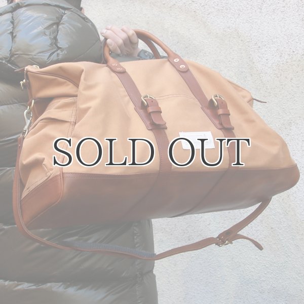 画像18: ナイロンクロスレザーオールドボストンバッグ 【MADE IN JAPAN】『日本製』【送料無料】 / vasco Equipment (18)