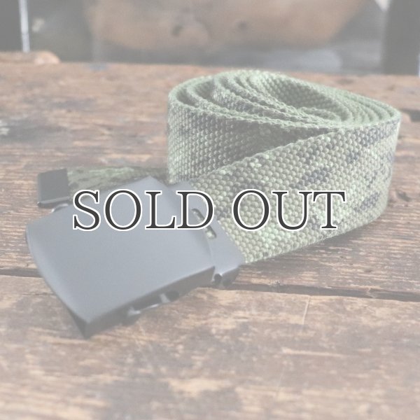 画像3: DEAD STOCK/Canadian Armed CADPAT BELT(カナダ軍 CADPATキャンバスペルト) (3)