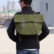 画像7: DEADSTOCK/ Danish Army 80’ｓMessenger Bag（デンマーク軍ナイロン2Wayメッセンジャーバッグ/パスケース無し） (7)