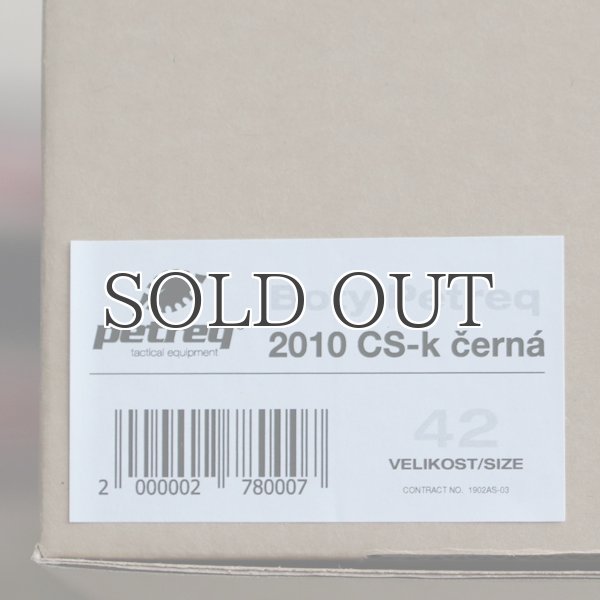 画像18: DEAD STOCK / Czech Army Hi Cut Canvas Sneaker-Black-（チェコ軍 ミリタリートレーナーシューズ/Black） (18)