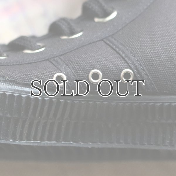 画像14: DEAD STOCK / Czech Army Hi Cut Canvas Sneaker-Black-（チェコ軍 ミリタリートレーナーシューズ/Black） (14)