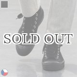 画像: DEAD STOCK / Czech Army Hi Cut Canvas Sneaker-Black-（チェコ軍 ミリタリートレーナーシューズ/Black）