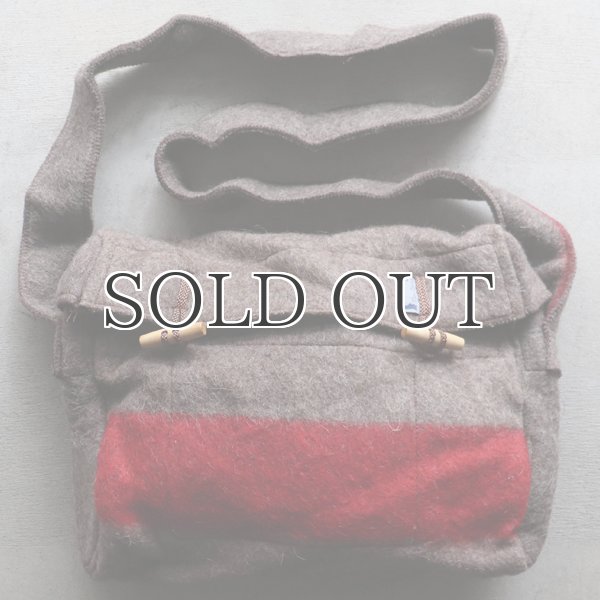 画像9: DEAD STOCK  / 40-60s Swiss Military Wool Blanket Remake Bag "By Slow Stone"（Slow Stone ブランケットリメイクバッグ） (9)