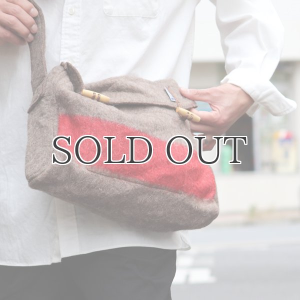 画像5: DEAD STOCK  / 40-60s Swiss Military Wool Blanket Remake Bag "By Slow Stone"（Slow Stone ブランケットリメイクバッグ） (5)