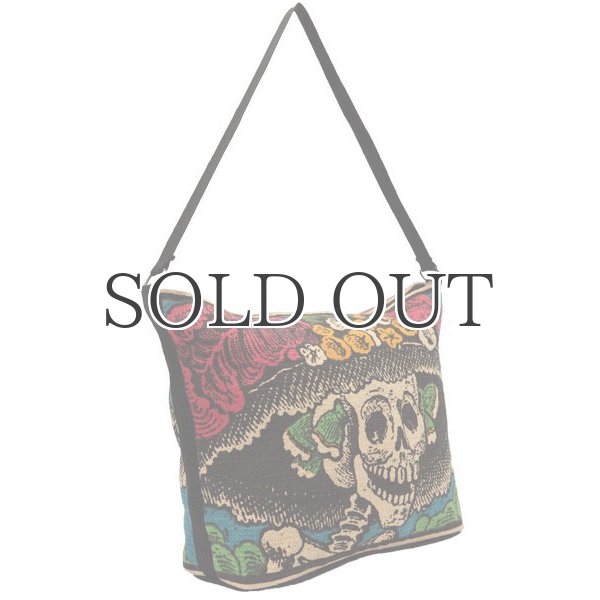 画像2: Day of the dead cotton stencil purses / El Paso SADDLEBLANKET【ご予約商品・7月上旬〜中旬入荷予定】 (2)