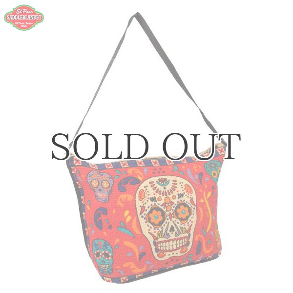 画像1: Day of the dead cotton stencil purses / El Paso SADDLEBLANKET【ご予約商品・7月上旬〜中旬入荷予定】 (1)