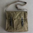 画像10: DEAD STOCK  / Italian Army Canvas Shoulder Bag（イタリア軍 WW2キャンバス ショルダーバッグ） (10)