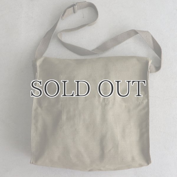 画像11: DEAD STOCK  / Italian Army Canvas Shoulder Bag（イタリア軍 WW2キャンバス ショルダーバッグ） (11)