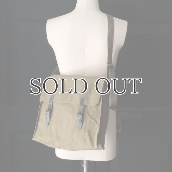 画像7: DEAD STOCK  / Italian Army Canvas Shoulder Bag（イタリア軍 WW2キャンバス ショルダーバッグ） (7)