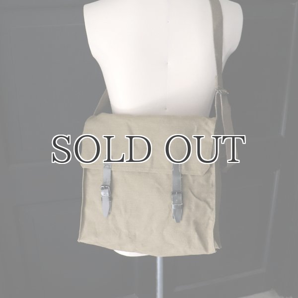 画像8: DEAD STOCK  / Italian Army Canvas Shoulder Bag（イタリア軍 WW2キャンバス ショルダーバッグ） (8)